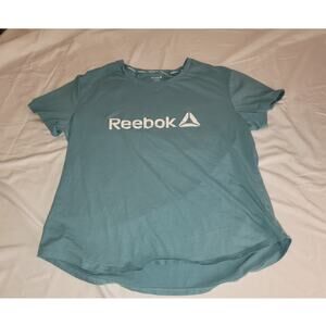 Reebok Large Women's teal t-shirt